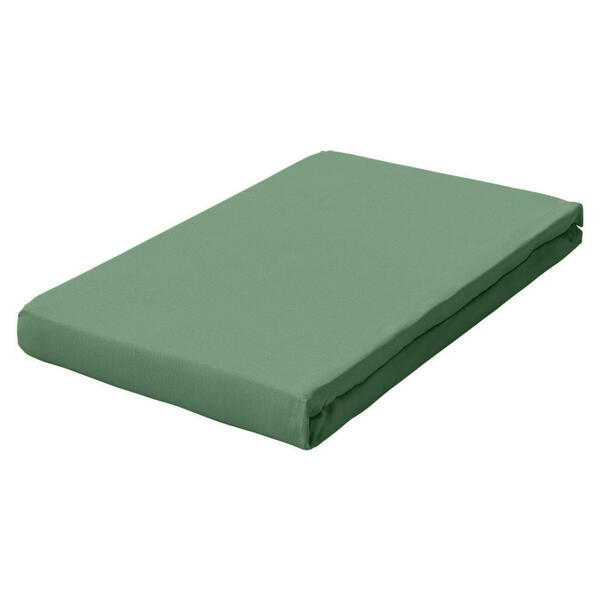 Bild 1 von Schlafgut Spannbetttuch Pure, Grün, Textil, 180-200 cm, Grüner Punkt, Textiles Vertrauen - Oeko-Tex®, Hohenstein, AZO-frei, Oeko-Tex® Made IN Green, bügelfrei, weich und anschmiegsam, perfekter