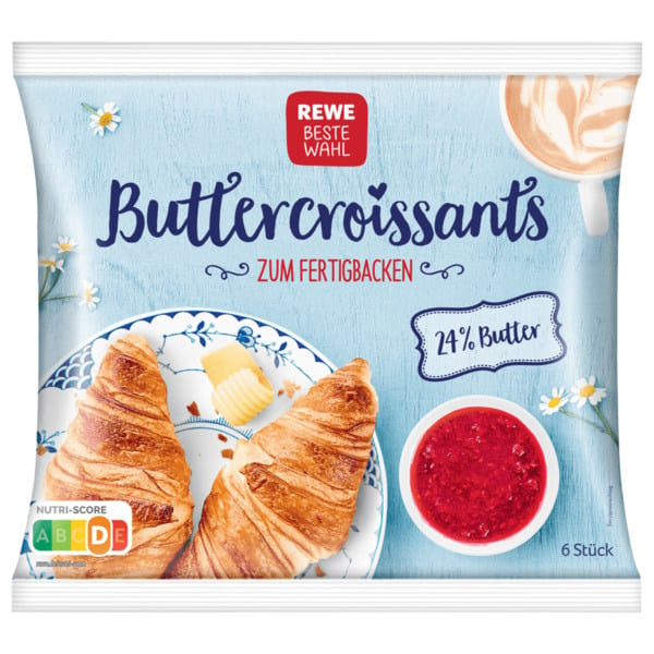 Bild 1 von REWE Beste Wahl Buttercroissants