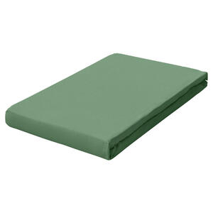 Schlafgut Spannbetttuch Frottex, Grün, Textil, 130 cm, Grüner Punkt, Textiles Vertrauen - Oeko-Tex®, Hohenstein, Oeko-Tex® Standard 100, Oeko-Tex® Made IN Green, bügelleicht, weich und anschmie