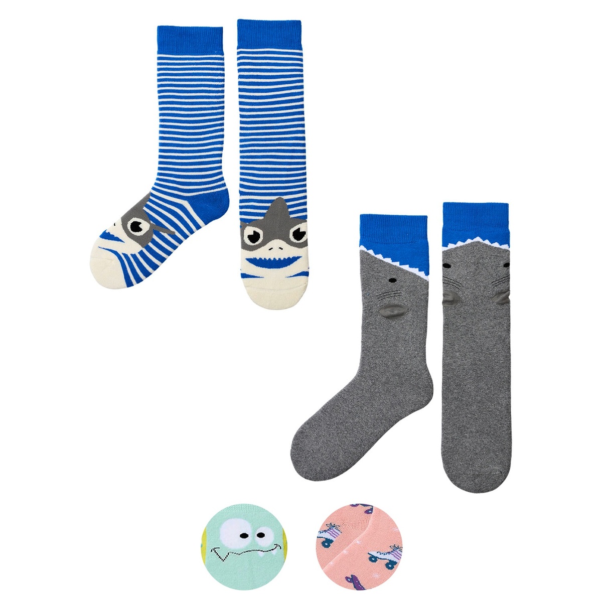 Bild 1 von LILY & DAN Kinder Stiefelsocken, 2 Paar