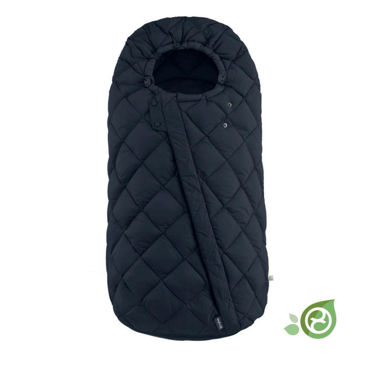 Bild 1 von Cybex FUßSACK Snogga 2, Dunkelblau, Textil, Füllung: Thinsulate™, 90x50x20 cm, Winterfußsack, Gurtschlitze, Kinderwagen, Kinderwagenzubehör