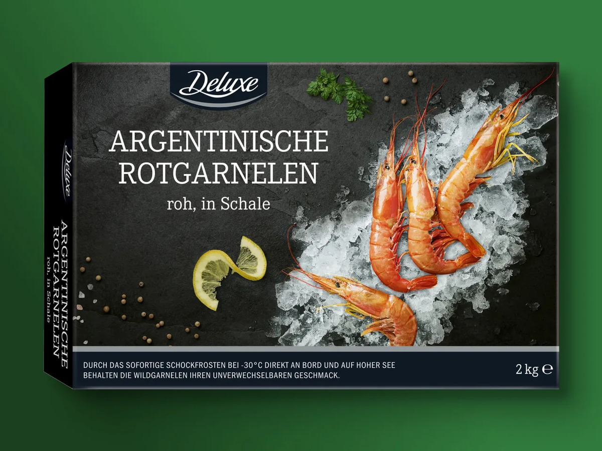 Bild 1 von Deluxe Argentinische Rotgarnelen, 
         2 kg
