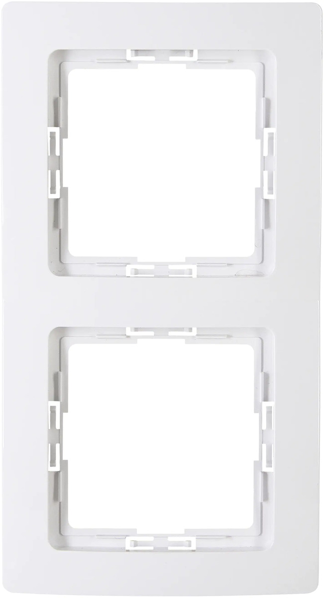 Bild 1 von Kopp Abdeckrahmen 2-fach Paris arktisweiß, 308502066