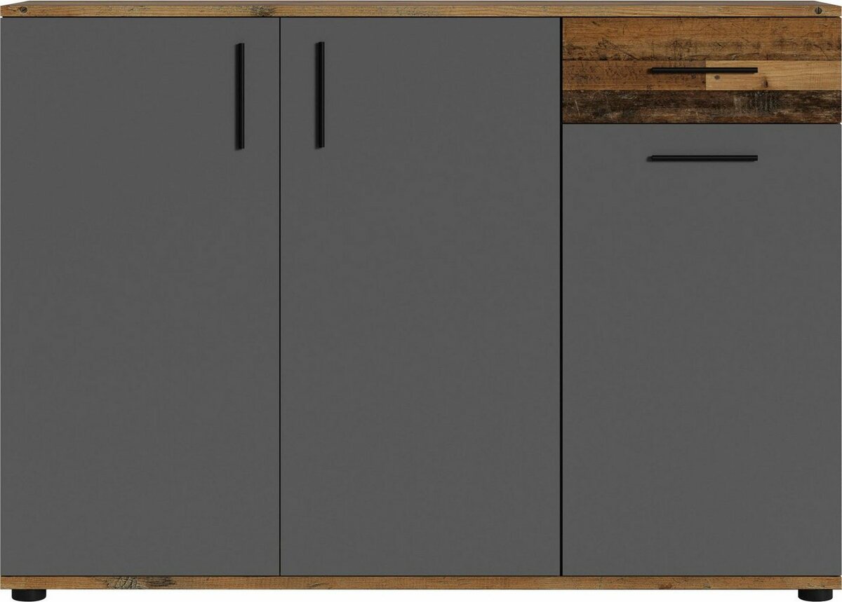 Bild 1 von Homexperts Kommode Justus, Breite 110cm, Schwarz