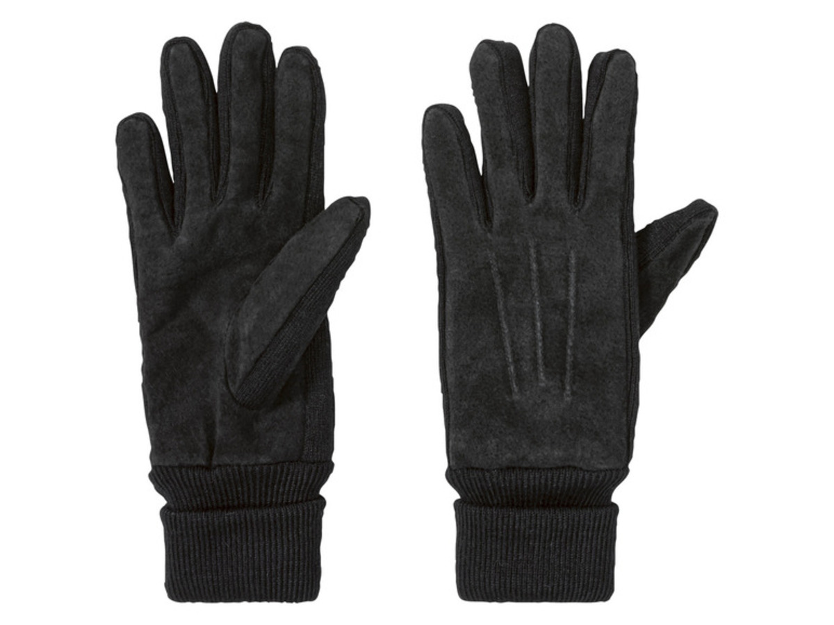 Bild 3 von esmara® Damen Lederhandschuhe, mit wärmendem Textilfutter