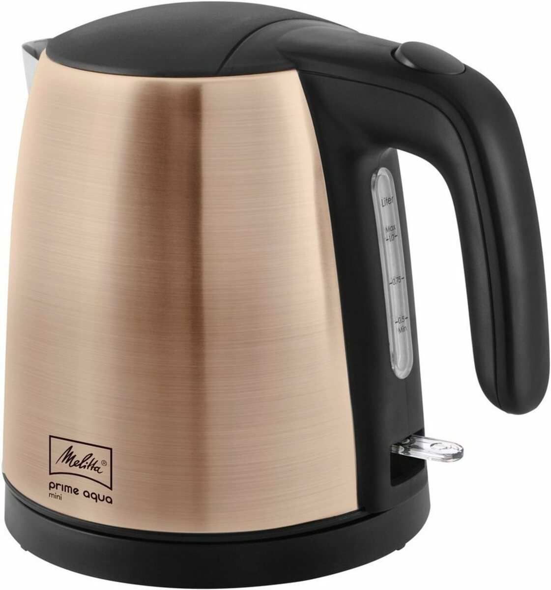 Bild 1 von Melitta Wasserkocher Prime Aqua Mini Metallic 1018-05, 1 l, 2200 W, kupfer