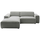 Bild 1 von Pure Home Lifestyle Ecksofa, Grau, Textil, 3-Sitzer, Ottomane links, L-Form, 228x189 cm, Blauer Engel, Goldenes M, Oeko-Tex® Standard 100, DGM-Klimapakt, DGM-Emissionslabel, Typenauswahl, Lederauswa