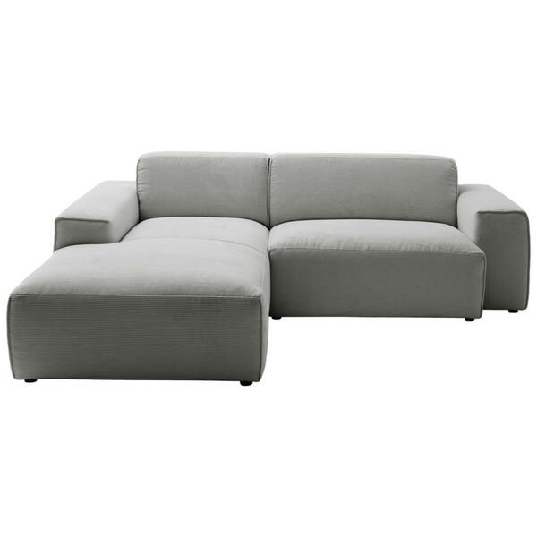 Bild 1 von Pure Home Lifestyle Ecksofa, Grau, Textil, 3-Sitzer, Ottomane links, L-Form, 228x189 cm, Blauer Engel, Goldenes M, Oeko-Tex® Standard 100, DGM-Klimapakt, DGM-Emissionslabel, Typenauswahl, Lederauswa