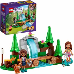 LEGO® Konstruktionsspielsteine »Wasserfall im Wald (41677), LEGO® Friends«, (93 St)