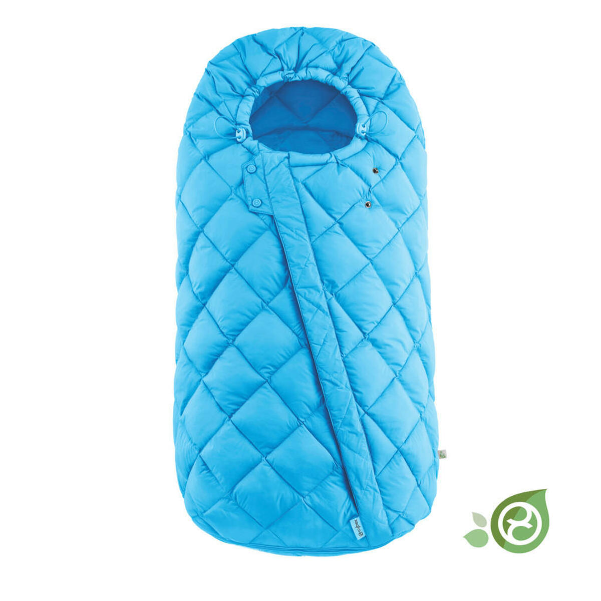 Bild 1 von Cybex FUßSACK Snogga 2, Blau, Textil, Füllung: Thinsulate™, 90x50x20 cm, Winterfußsack, Gurtschlitze, Kinderwagen, Kinderwagenzubehör