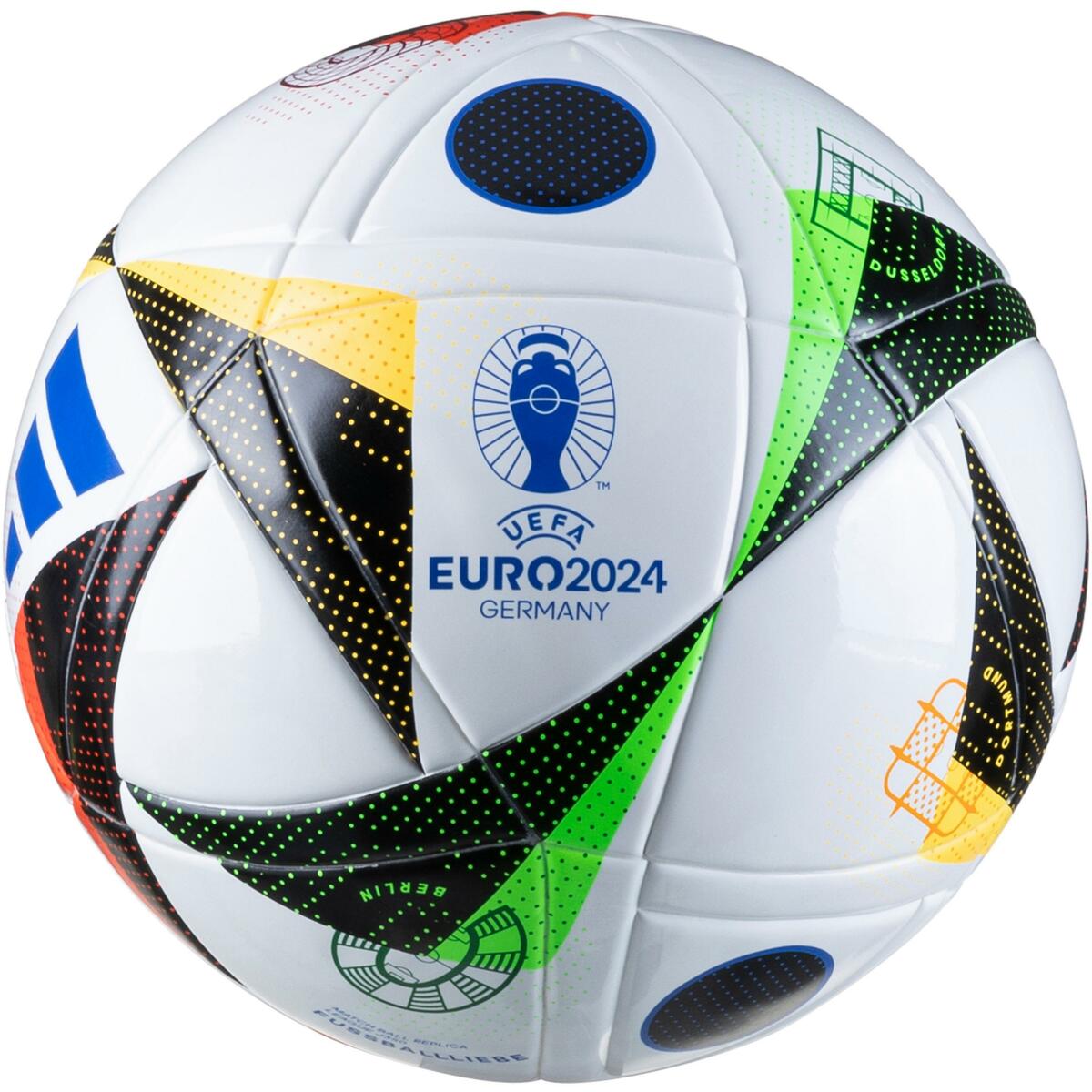 Adidas EURO 2024 LGE J350 Fussballliebe Fußball Weiß von Sportscheck