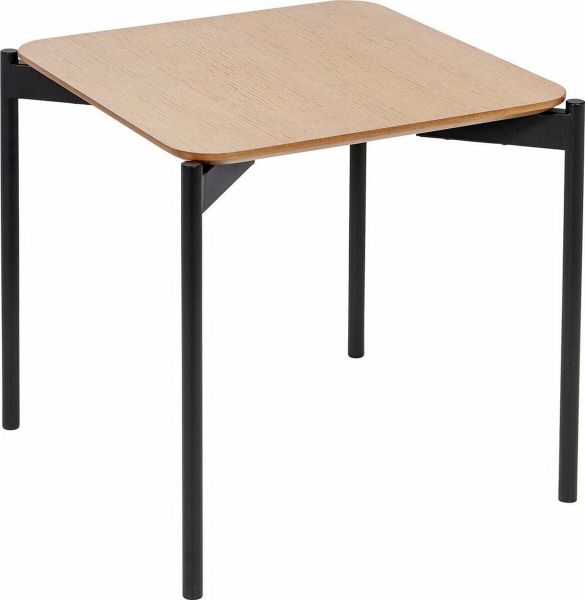 Bild 1 von Homexperts Beistelltisch Ida, B 45 cm, quadratisch, in Eiche natur oder schwarz lackiert, Beige