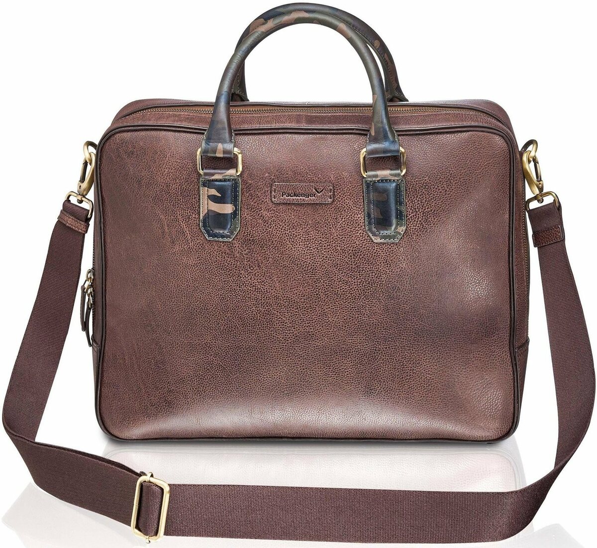 Bild 1 von Packenger Laptoptasche Urban Style, Melbourne, Camouflage, mit Powerbank und USB-Schleuse