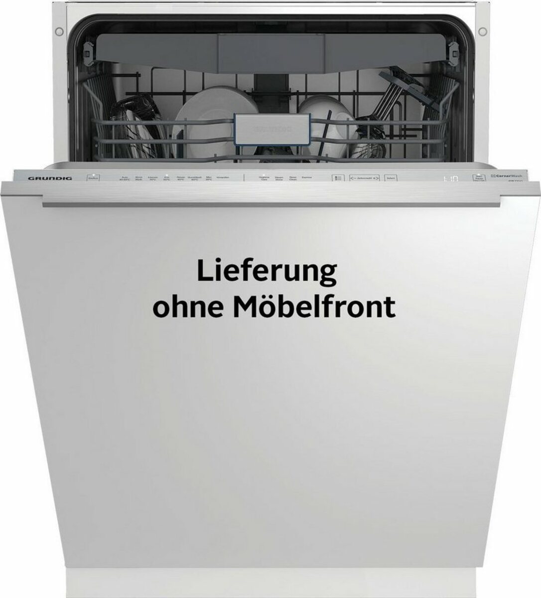 Bild 1 von Grundig vollintegrierbarer Geschirrspüler, GTVP4540B 7612101671, 9,5 l, 16 Maßgedecke, XXL-Geschirrspüler