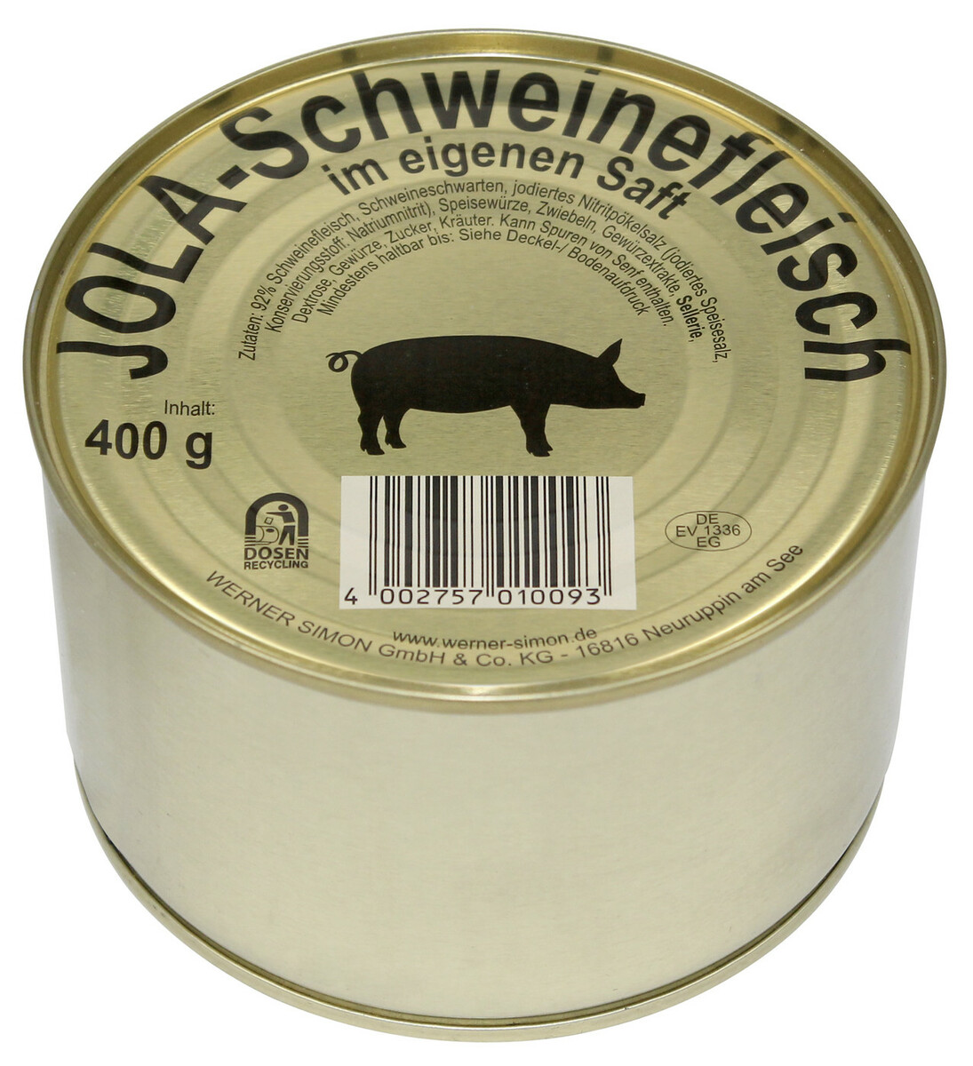 Bild 1 von Simon Jola-Schweinefleisch im eigenen Saft 400G