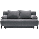Bild 1 von Ti'me Schlafsofa, Grau, Textil, 2-Sitzer, Füllung: Hohlfaser,Hohlfaser, 200x90x100 cm, Liegefunktion, Rücken echt, Kinder & Jugendmöbel, Jugendmöbel, Jugendsofas