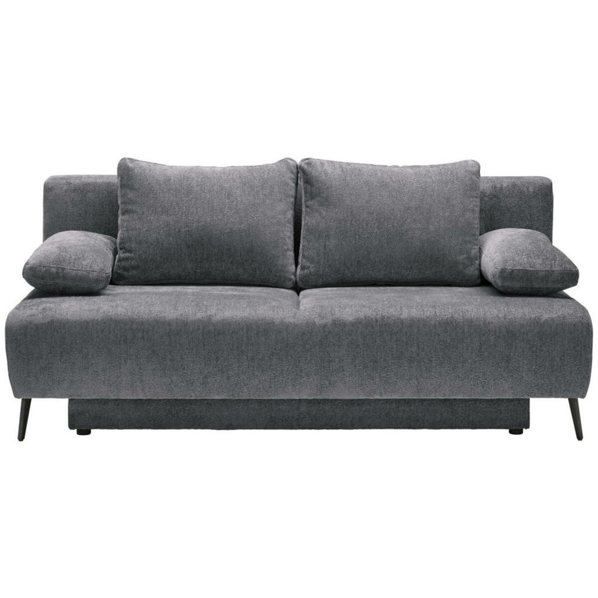 Bild 1 von Ti'me Schlafsofa, Grau, Textil, 2-Sitzer, Füllung: Hohlfaser,Hohlfaser, 200x90x100 cm, Liegefunktion, Rücken echt, Kinder & Jugendmöbel, Jugendmöbel, Jugendsofas