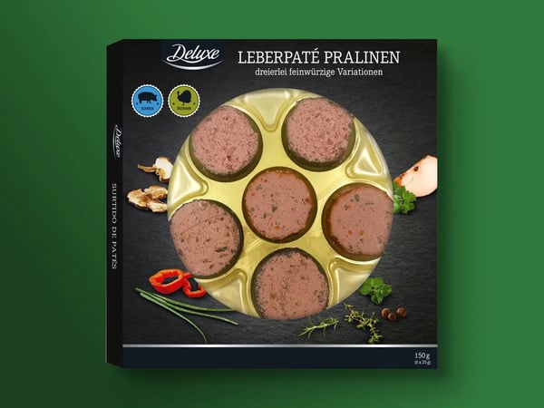 Bild 1 von Deluxe Leberpaté Pralinen, 
         6x 25 g