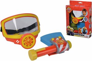 SIMBA Spielzeug-Sauerstoffmaske »Feuerwehrmann Sam, Feuerwehr Sauerstoffmaske«, (Set, 2-tlg), mit Spielzeug-Axt