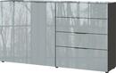 Bild 1 von Sideboard Oakland in Grau/Graphitfarben, Graphitfarben, Grau, Silberfarben