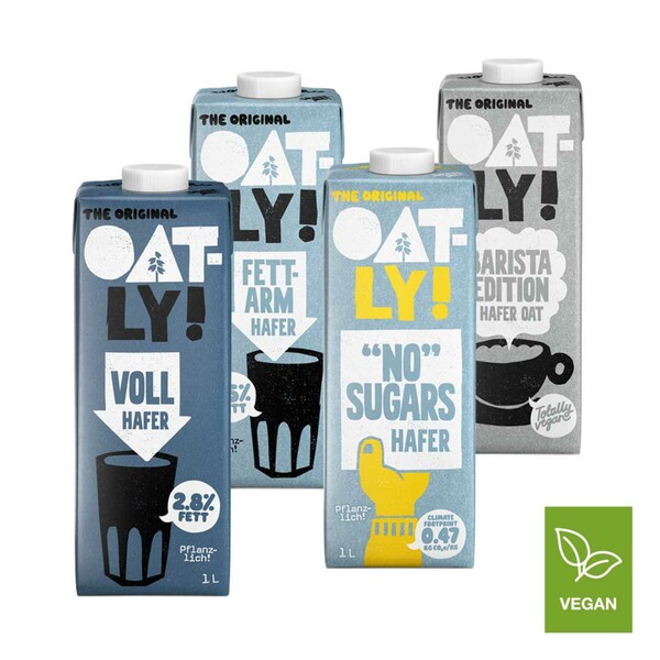 Bild 1 von OATLY HAFERDRINK versch. Sorten, je 1-l-Pckg.,  Niedrigster Gesamtpreis der letzten 30 Tage: 1,55 €