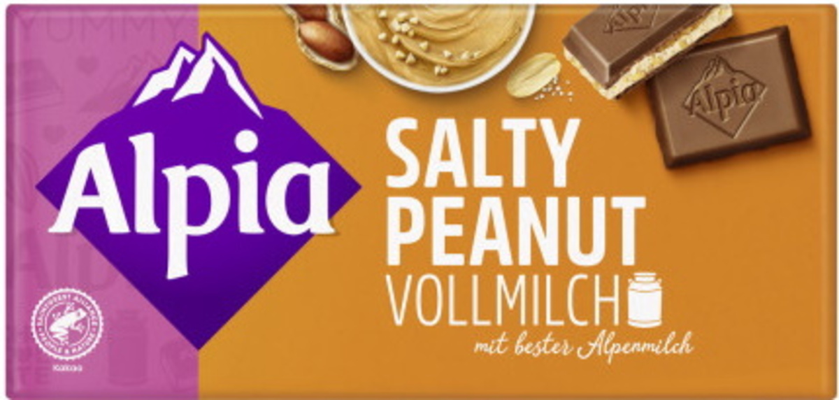 Bild 1 von Alpia Salty Peanut Vollmilch 100G
