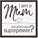 Bild 1 von Artland Wandbild »Mama superpower«, Sprüche & Texte, (1 St.)
