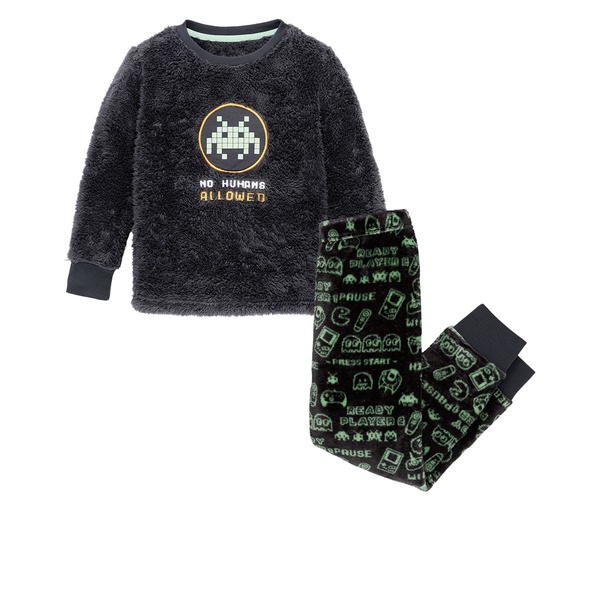 Bild 4 von LILY & DAN Kinder Fleece-Pyjama