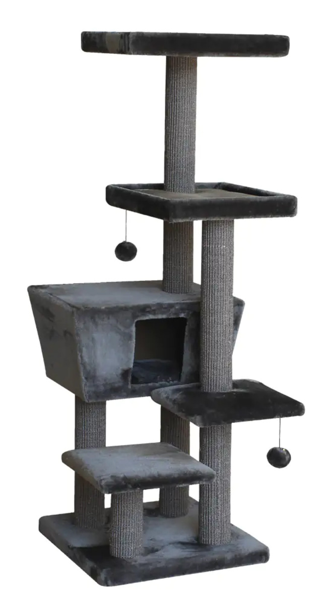 Bild 1 von Nobby Kratzbaum Motega H 140 cm dunkelgrau