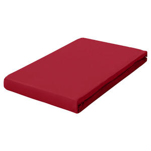 Schlafgut Spannbetttuch Frottex, Dunkelrot, Textil, 130 cm, Grüner Punkt, Textiles Vertrauen - Oeko-Tex®, Hohenstein, Oeko-Tex® Standard 100, Oeko-Tex® Made IN Green, bügelleicht, weich und ansc