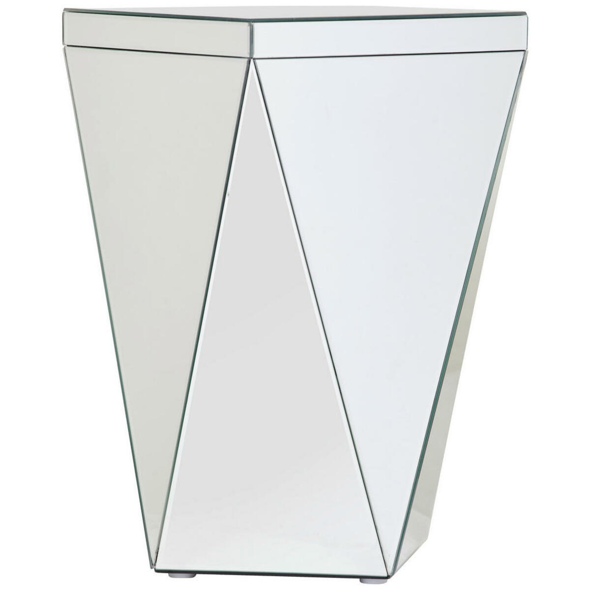 Bild 1 von Xora Dekosäule, Silber, Glas, 30x50x30 cm, Wohnzimmer, Wohnzimmertische, Blumenständer