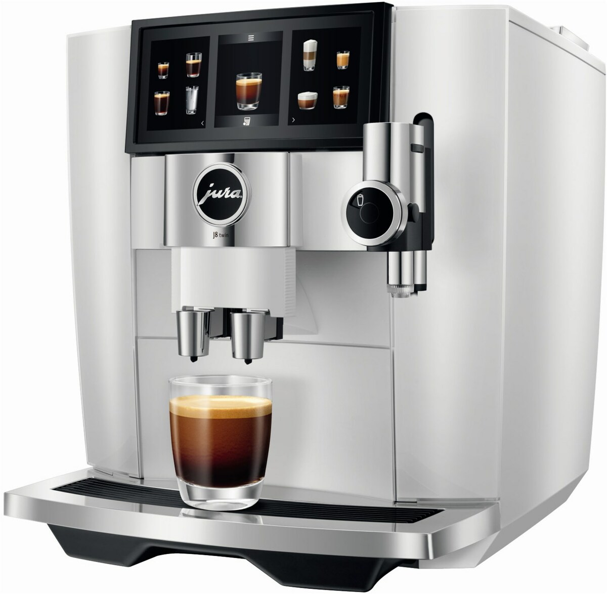 Bild 1 von J8 twin (EA) Kaffee-Vollautomat diamond white