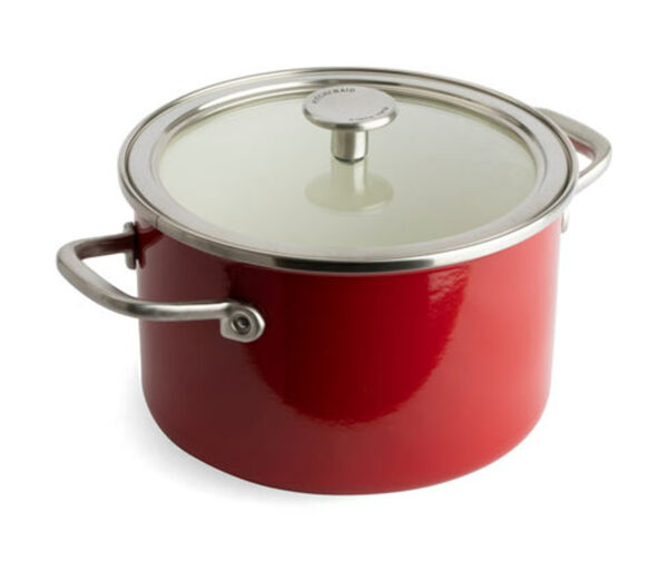 Bild 1 von KitchenAid Steel Core Enamel Kochtopf, rot