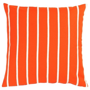 NICKFIBBLA  Kissenbezug, orange weiß/Streifen 50x50 cm