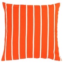 Bild 1 von NICKFIBBLA  Kissenbezug, orange weiß/Streifen 50x50 cm
