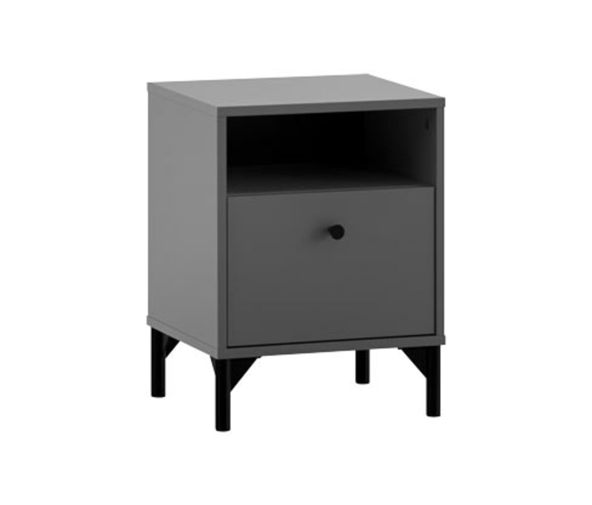 Bild 1 von Nachtkonsole »Smash«, anthrazit