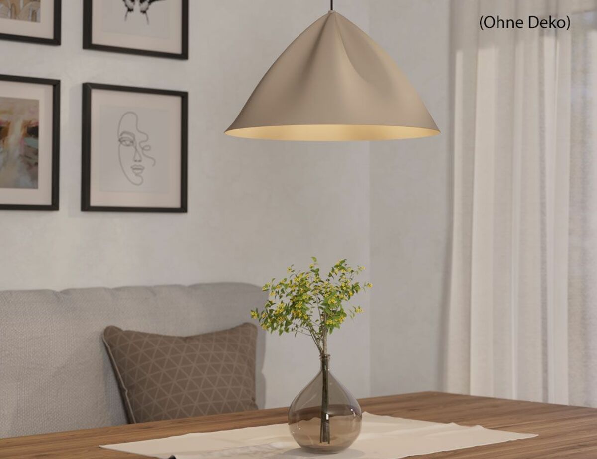 Bild 3 von Pendelleuchte Stahl Sand Ø 43cm