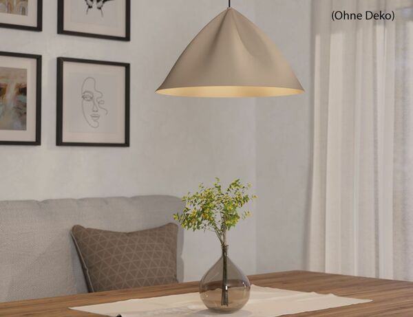 Bild 3 von Pendelleuchte Stahl Sand Ø 43cm