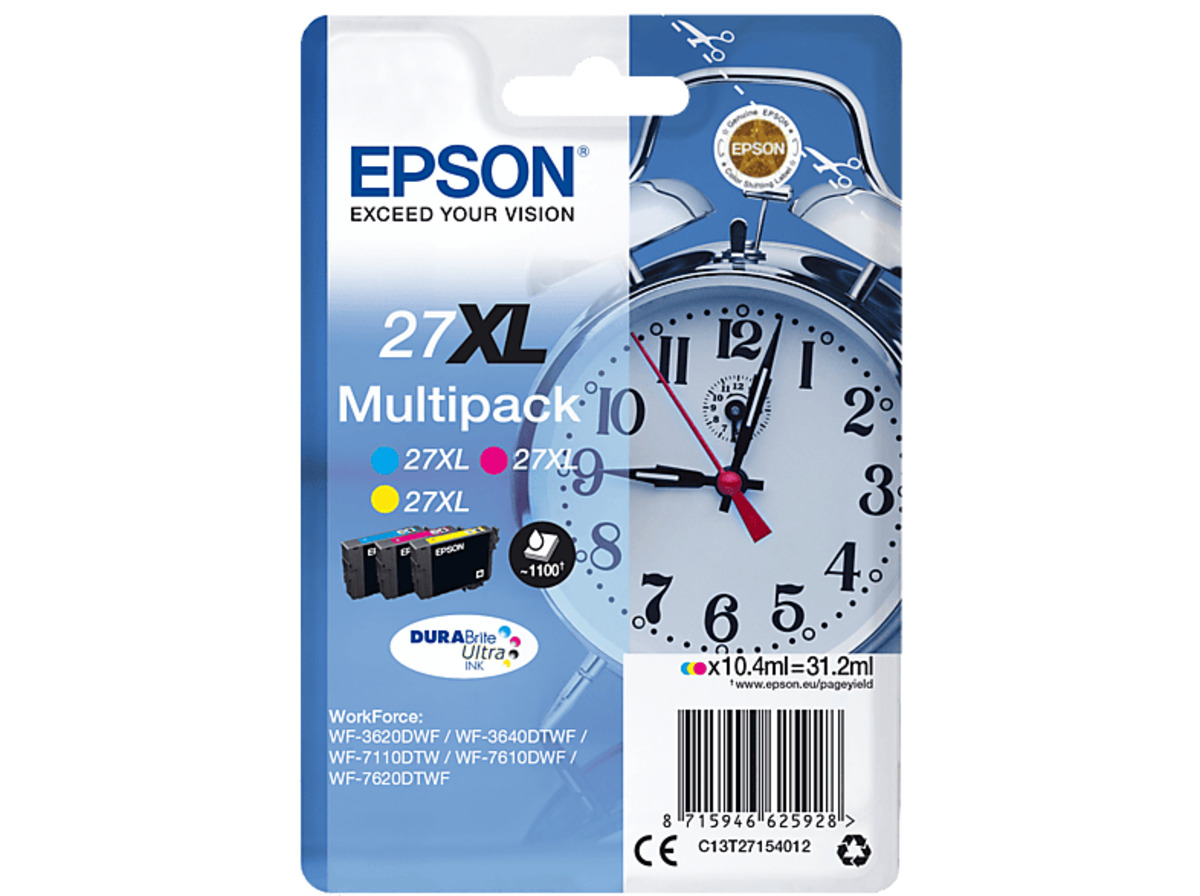 Bild 1 von EPSON Original Tintenpatrone mehrfarbig (C13T27154012)