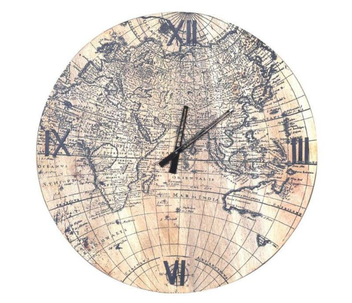 Bild 1 von Z2 Wanduhr YANKEE, Massivholz