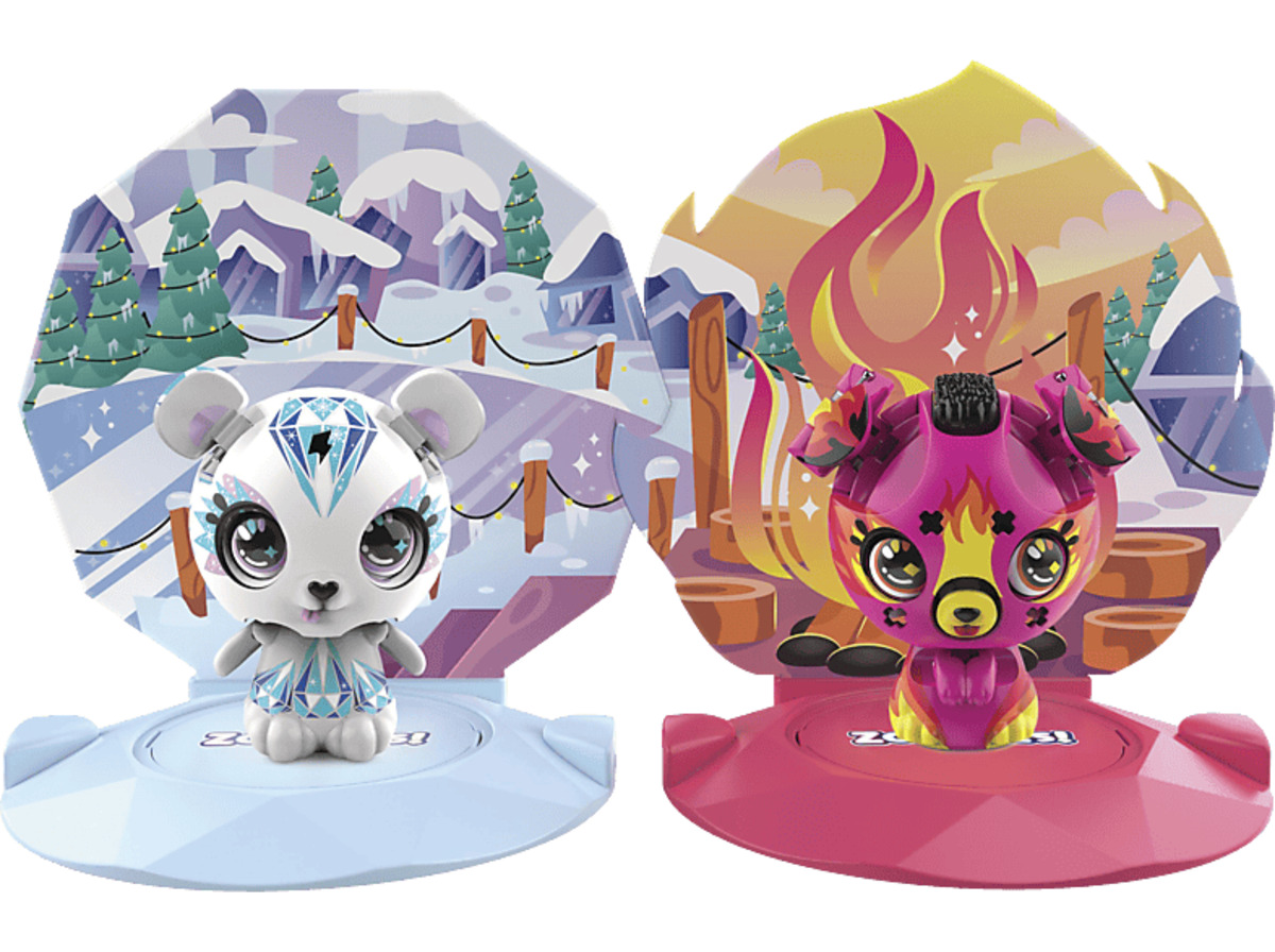 Bild 1 von SPIN MASTER ZBL Zoobles - 2 Pack Sortiment Spielfiguren Mehrfarbig