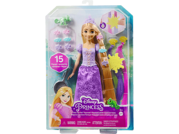 Bild 1 von BARBIE HLW18 Disney Prinzessin Haarspiel Rapunzel Spielzeugpuppe Mehrfarbig