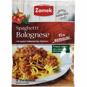 Zamek 2 x Fix Spaghetti Bolognese