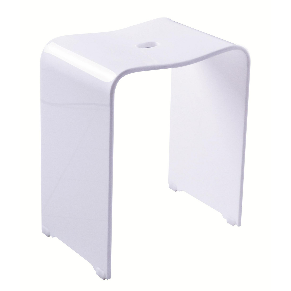 Bild 1 von Ridder Bad-Hocker 'Trendy' weiß 40 x 27,5 x 48 cm