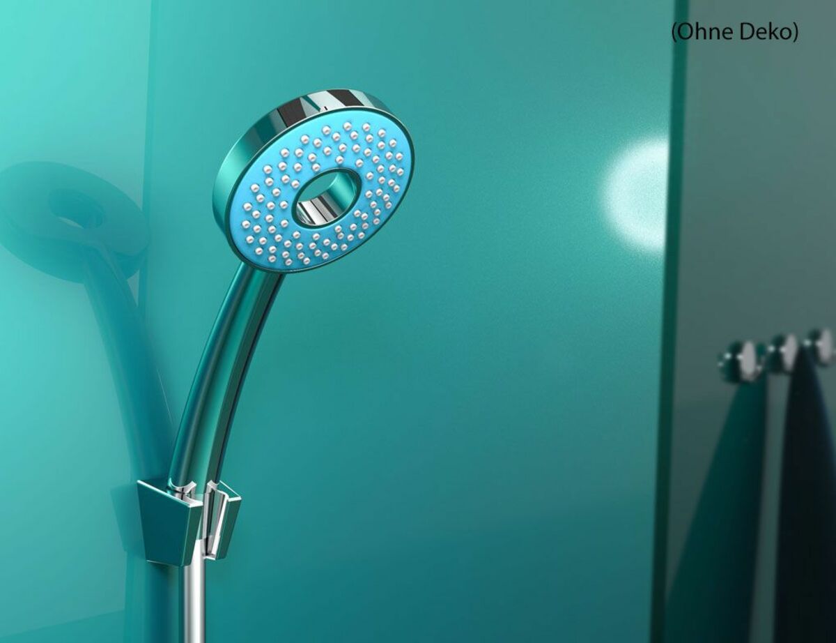 Bild 1 von Handbrause Rio Chrom, Türkis