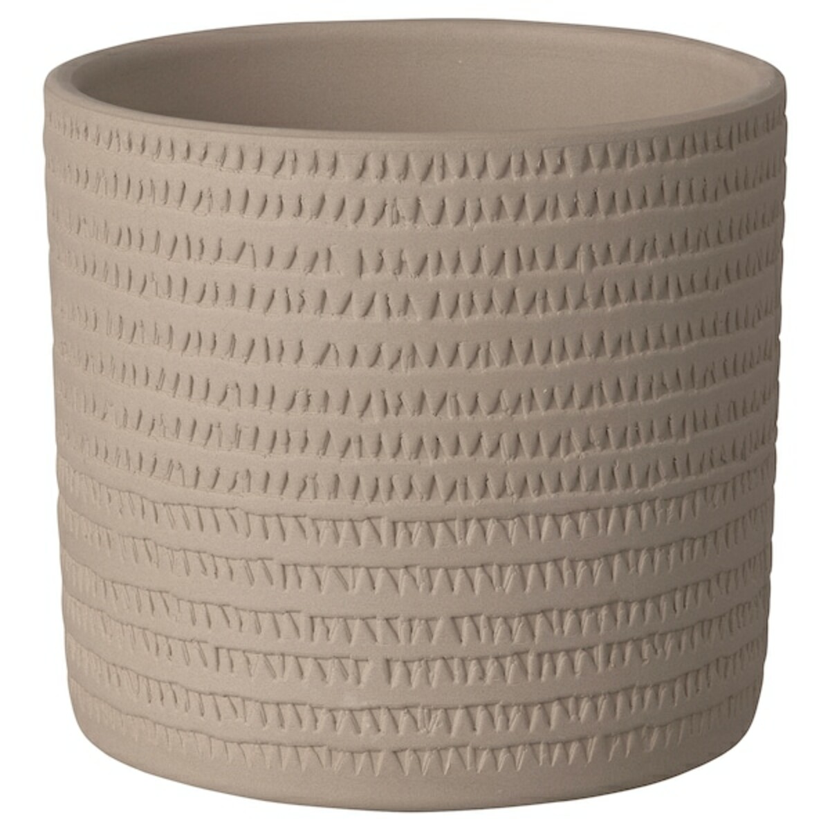 Bild 1 von KRYPTUJA  Übertopf, grau/beige 12 cm