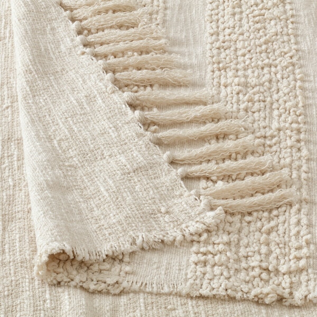 Bild 4 von GÖLSTARR  Plaid, naturfarben/beige 130x170 cm