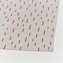 Bild 4 von SNÖKRABBA  Tischdecke, gemustert leuchtend rot/weiß 145x240 cm