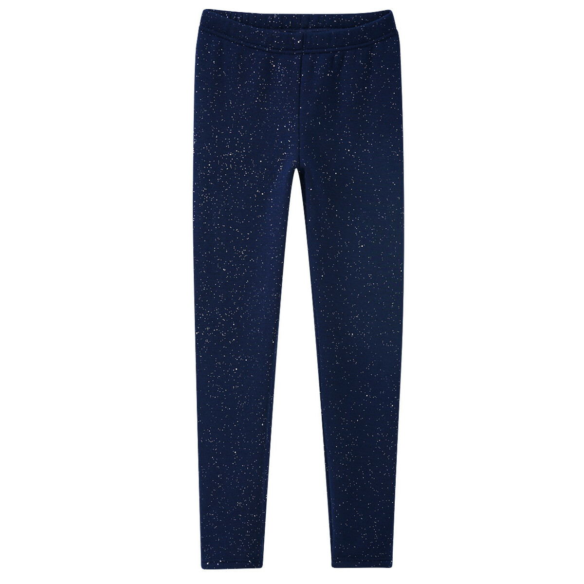 Bild 1 von Mädchen Thermo-Leggings mit Glitzer-Print DUNKELBLAU