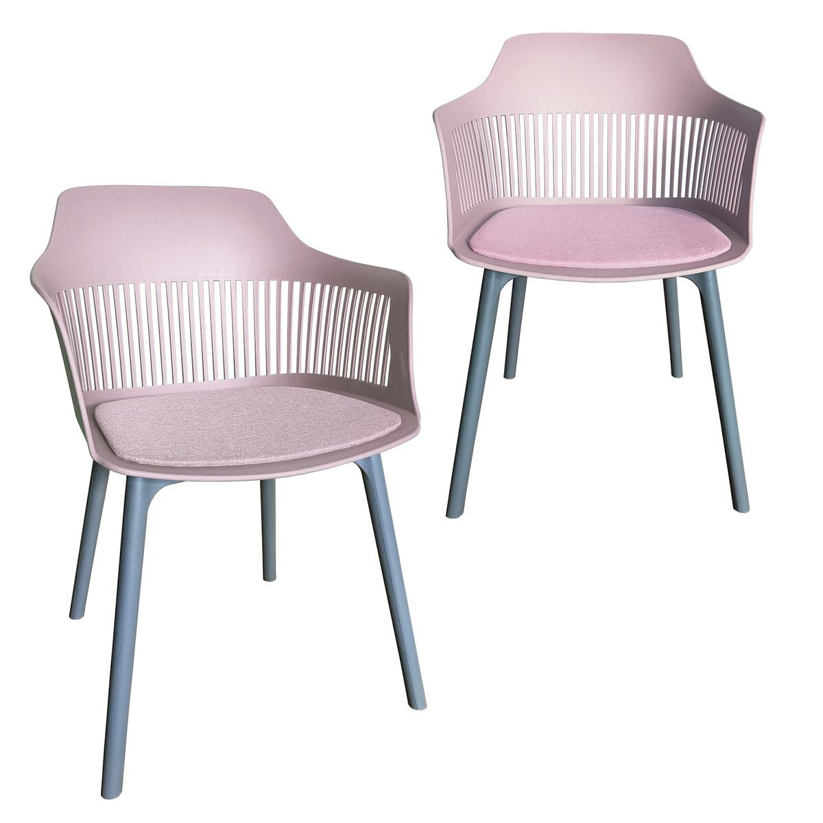 Bild 1 von Trisens moderner Gartenstuhl in eleganter Optik - bequeme Esszimmerstühle pflegeleichte Terrassenmöbel für den Außen- und Innenbereich